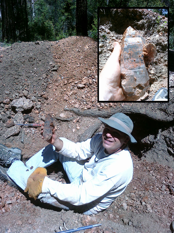 That's how you find crystals!